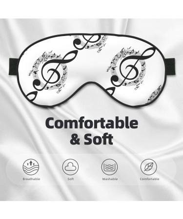 Buy Reusable Sleep Mask for Men & Women - Soft Blackout Eye Cover for Better Sleep Travel & Gifts - Buy Online on GoSupps.com
