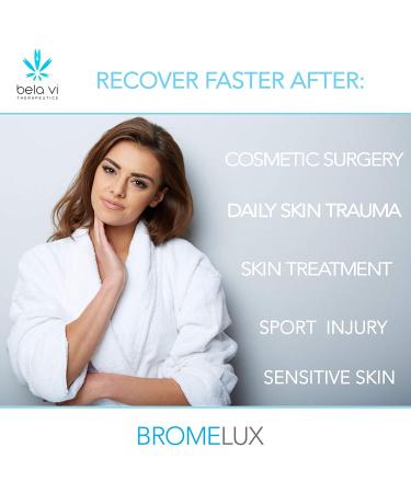 BROMELUX Anti-Bruising Supplement - Bromelain & Quercetin Complex for Swelling & Bruise Relief - Natural Anti-Inflammatory Treatment - 60 Capsules - Buy Online on GoSupps.com