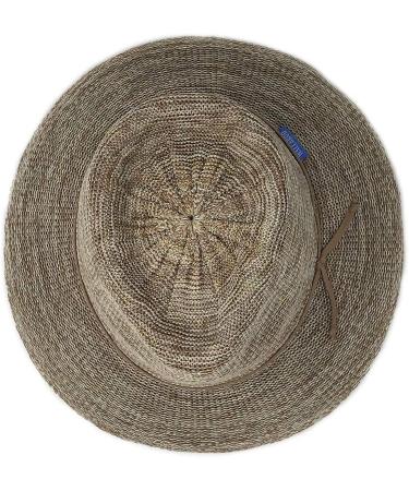 Wallaroo Hat Company Women's Victoria Fedora - UPF 50+ Lightweight & Adjustable - Packable, Australian Design - Mixed Camel, One Size - Buy Online on GoSupps.com