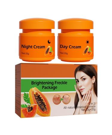 2 In 1 Day And Night Cream For Women Anti Aging Day & Night Face Cream With Vitamin C And Nicotinamide For Deep Moisturizing & Anti-Wrinkle Skin Care Papaya And Aloe Extract Skin Care