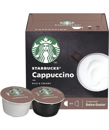  STARBUCKS Starbucks Nescaf Dolce Gusto Cappuccino Drink Coffee Cream Capsule Coffee Noise 12 Capsules - Buy Online on GoSupps.com