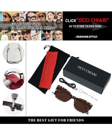 OCCI CHIARI Women's 2.25x Reading Sunglasses - Stylish Outdoor Eyewear with Brown Lens (Multiple Magnifications Available - Buy Online on GoSupps.com