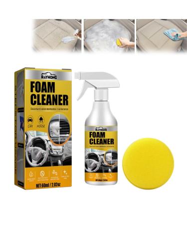 Multi-Purpose Foam Cleaner Spray Car Interior Foam Refinisher Cleaner Car Seat Stain Remover All Around Master Foam Cleaner Interior Car Cleaner 2023 New Upholstery Foam Cleaner For Car (1pcs)