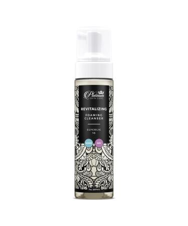 Platinum Skin Care Revitalizing Foaming Cleanser: 10% Free Acid Value 7oz.