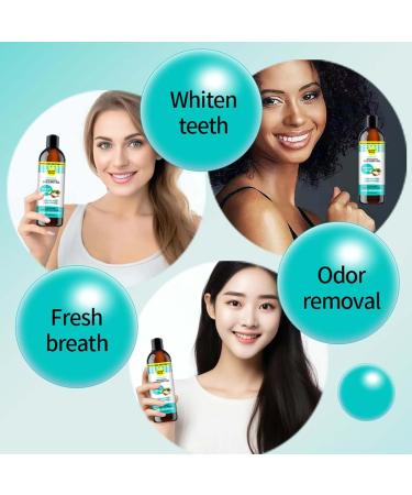 Coconut Pull Oil - Advanced Formula for Oil Pulling Natural Organic Mouth Rinse with Essential Oils & Vitamins Freshens Breath & Whitens Teeth (1 Stick) - Buy Online on GoSupps.com