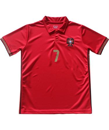 LeenBD Ronaldo #7 Youth Soccer Jersey & Shorts Set - Home 26 (8-9 Years) - Buy Online on GoSupps.com