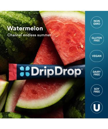DripDrop Hydration - Electrolyte Powder Packets - Watermelon & Orange Bundle - 64 Count - Buy Online on GoSupps.com