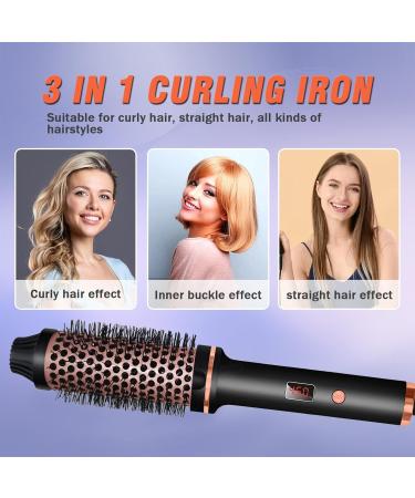 Hair Curling Comb Tool | Adjustable Hair Curling Comb | Multifunctional Straightening Comb Electric Hair Curling Comb Hair Curling Comb with Temperature Control for Women - Buy Online on GoSupps.com
