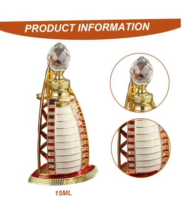 Temeemeg Arabic Perfume Oil 15ml Long Lasting Fragrance Dubai Perfume with Luxurious Sailing Ship Shape Bottle for Women... - Buy Online on GoSupps.com