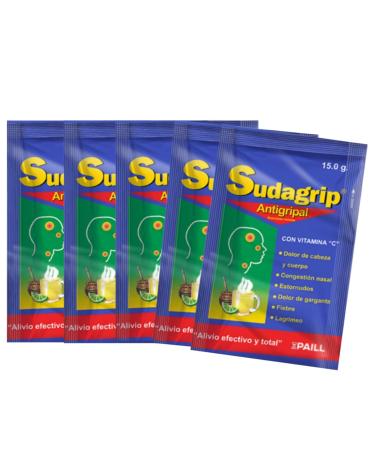 Sudagrip Antigripal con Vitamina C Rapido Alivio (5)
