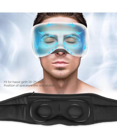Flashmen 3D Bluetooth Sleep Mask with White Noise Timer and Bluetooth Headphones - Buy Online on GoSupps.com