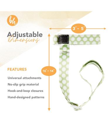 BooginHead SippiGrip Sippy Cup Strap & Baby Bottle Holder 3-Pack in Pink, Green, and Purple - Buy Online on GoSupps.com