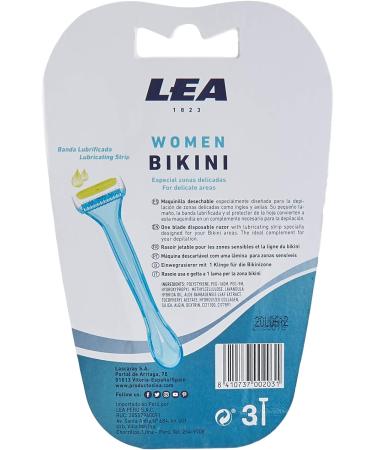 LEA Woman Bikini Razor Set - 3 Pack | Disposable Razors - Buy Online on GoSupps.com