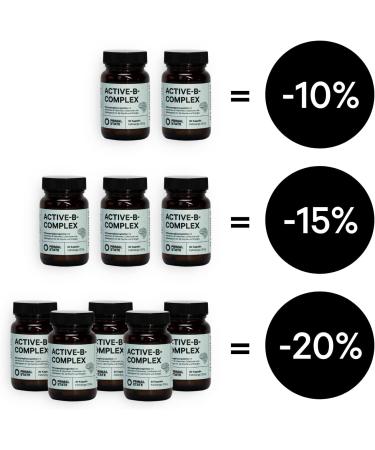 Primal State Vitamin B Complex - 30 Capsules | All 8 B Vitamins + Plant Extracts for Healthy Energy Metabolism - High Bioavailability - Buy Online on GoSupps.com