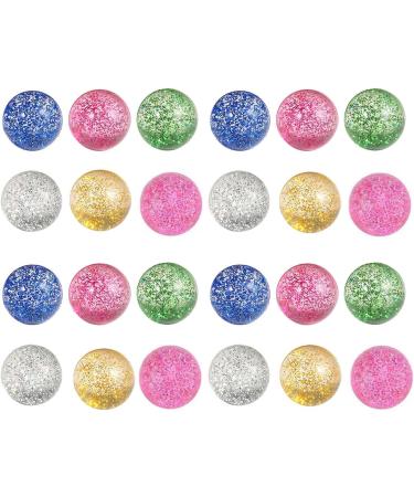 Buy 24 Glitter Flummies for Kids | 32mm Birthday Party Favors & Classroom Rewards - Buy Online on GoSupps.com
