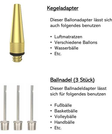 Buy Manovella 8x Valve Adapter for AV/DV SV/AV Ball Needle & More - Universal Compatibility for Air Mattresses | International Shipping - Buy Online on GoSupps.com
