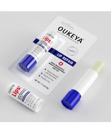 2PCS Medicated Lip Balm Hydrating w/Petrolatum Shea Butter Beeswax 100% Natural Ingredients Organic Lip Butter Balm & Moisturizers Lip Repair For Dry Cracked Lips Overnight Lip Treatment 0.17 Ounce (Pack of 2) - Buy Online on GoSupps.com