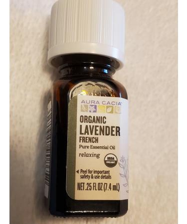 Aura Cacia Organic Lavender - .25 oz5