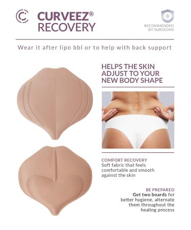 CURVEEZ Lipo Lumbar Molder Back Board | Essential Post-Surgery Supplies for Lipo BBL & Tummy Tuck Recovery | Compression Board for Optimal Healing - Buy Online on GoSupps.com