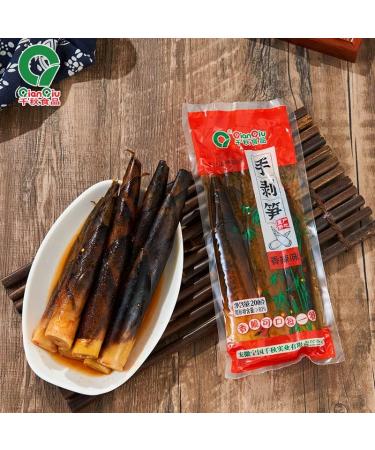 Hand Peeled Bamboo Shoots Pickled Pepper Crispy Bamboo Shoots Spicy Chinese Snack Fresh Mountain Pepper Bamboo Shoots Pickled Vegetables Spicy Strips (Mix and Match Taste 2 Pack) Mix and Match Taste 2 pack - Buy Online on GoSupps.com