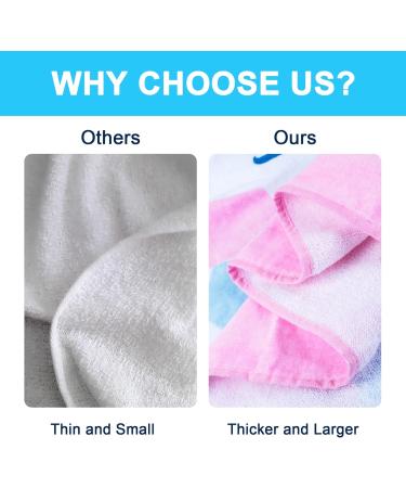 Flyish Direct 100% Cotton Children's Bath Towel Poncho - Hooded Rainbow Beach Towel for Boys & Girls (127x76cm) - Buy Online on GoSupps.com