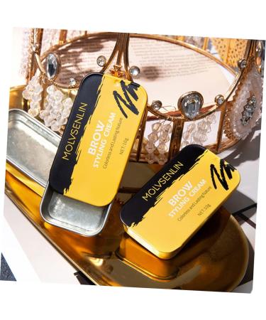 PLAFOPE 2 Pcs Eyebrow Styling Cream Brow Wax Eyebrow Soap Eyebrow Shaping Wax Lip Gloss Kit Wax Stick - Buy Online on GoSupps.com
