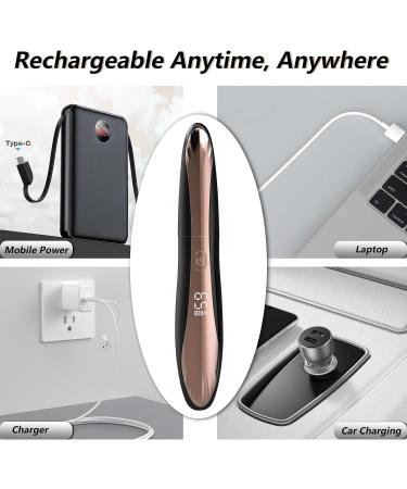 Heated Eyelash Curler - Rechargeable Electric Lash Curler with 4 Temperature Modes | Perfect Gift for Women - Shop Now - Buy Online on GoSupps.com