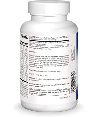Planetary Herbals Myelin Sheath Support 820mg - Nervous System Support | 180 Tablets - Buy Online on GoSupps.com