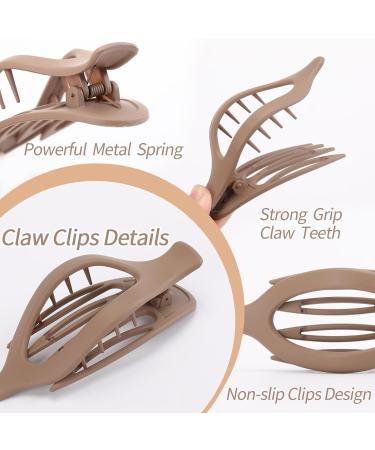 French Concord Curved Hair Clips 3Pcs French Concord Hair Clips Curved Claw Clips French Concord Flat Hair Clips Curved Hair Claw Alligator Hair Clip Flat Hair Clip French Concord Hair Clip for Women - Buy Online on GoSupps.com