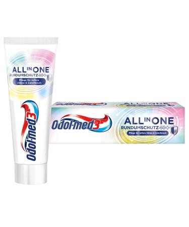 Odol-med 3 Odol-med3 All in One Toothpaste for Sensitive and Mature Teeth and Gums 40+ 75ml