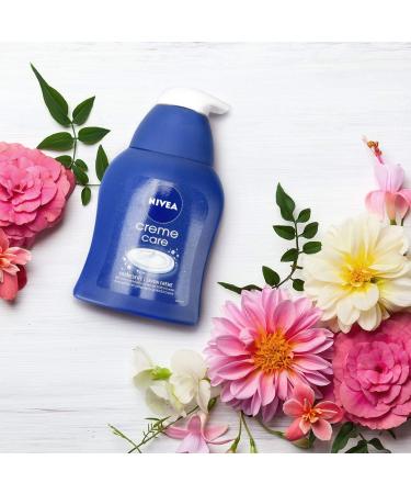NIVEA CREME CARE Soap 3-Pack (3 x 250 ml) - Fragrant Mild Hand Soap with Eucerit | Gentle Foaming Formula - Buy Online on GoSupps.com