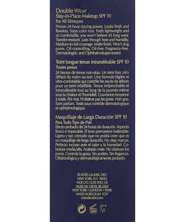 Estee Lauder Double Wear Stay in Place Makeup SPF10 - 1W1 Bone 30 ml - Pack of 1 - Buy Online on GoSupps.com
