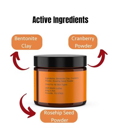 Harper's Naturals Clay Face Mask | Organic Skincare for All Skin Types - International Shipping - Buy Online on GoSupps.com