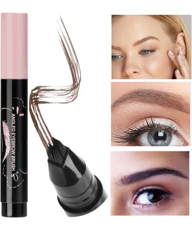 Krmoau Eyebrow Tint Precision Pen with Fine Tip 14ml Ultra Fine Tip Natural Makeup for Daily Use Travel Appointments Sports 01 Brown - Buy Online on GoSupps.com