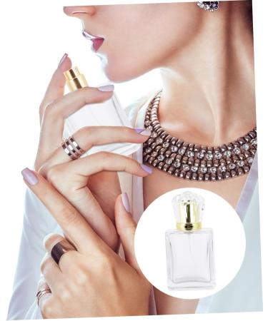 POPETPOP 1pc Perfume Spray Bottle Glass Container Spraying Bottle Perfume Bottle Purple Hair Accessories Fine Mist Spray Bottle Portable Perfume Holder Make up Leakproof Bottle White Travel - Buy Online on GoSupps.com