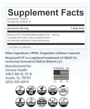 ChooseHealth 7-in-1 Liver Health Test & Bergacyn Detox Supplement | Optimize Liver Function - Buy Online on GoSupps.com