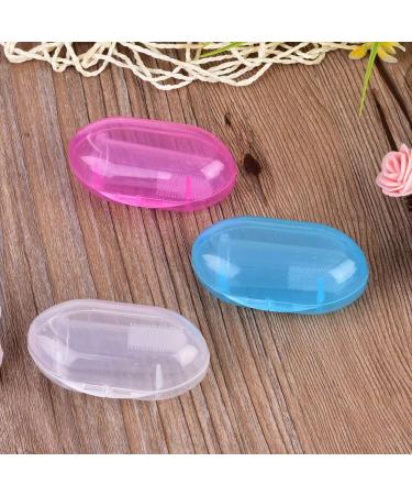 Baby Finger Toothbrush & Tongue Brush - Silicone Baby Toothbrush Set with Case for Oral Care - Buy Online on GoSupps.com