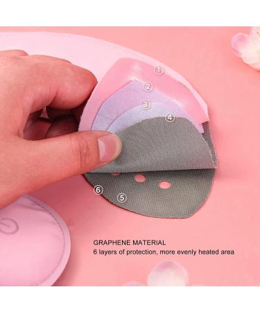 Garosa Breastfeeding Heat Pads - Soothing Electric Nursing Pads with 3 Heat Settings (50 55 60 ) for Mothers - Buy Online on GoSupps.com