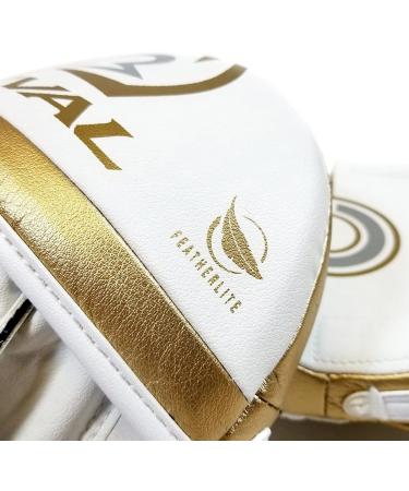 RIVAL Boxing RPM100 Professional Punch Mitts - Pre-Curved Design with Angled Hook and Loop Strap - Buy Online on GoSupps.com
