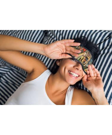 Shop Mediterranean Landscape by Pablo Picasso Sleeping Eye Masks - Large | International Shipping Available - Buy Online on GoSupps.com
