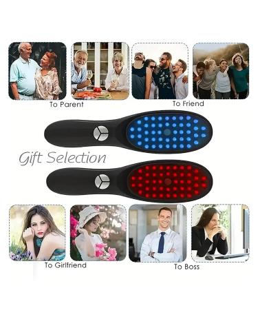Electric Scalp Massage Brush | Drizzle Spray Massage Comb | Innovative Hair Recovery Hair Brush for Comfortable Scalp Care - Buy Online on GoSupps.com