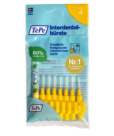 TEPE Interdental Brushes Original yellow 0.7 mm 8 pieces 8 pieces (1 pack)