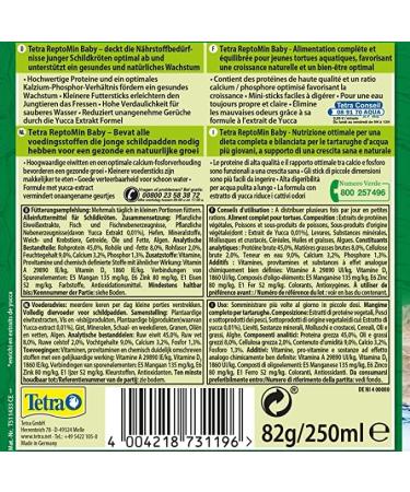 Tetra Reptomine Baby Turtle Food - Optimal Sticks for Young Turtles (2 Pack 250ml) - Premium International Shipping - Buy Online on GoSupps.com