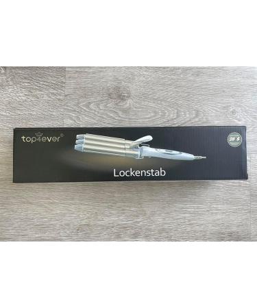 Top4ever 3-Barrel Curling Iron - Adjustable Temperature & Fast Heating Hair Styling Tool for Long/Short Hair | 22mm - Buy Online on GoSupps.com