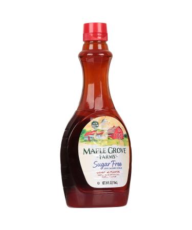 Maple Grove Farms Sugar Free Maple Syrup 24oz - Delicious Sugar-Free Option for your Meals - Buy Online on GoSupps.com