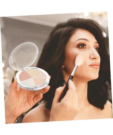 VINTORKY 1 Box Highlight Powder Highlighter Cream Shimmer Powder for Face Highlighting Plastic Shell - Buy Online on GoSupps.com