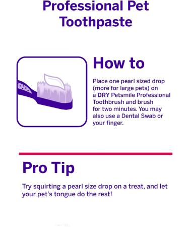 Petsmile Professional Pet Toothpaste | Controls Plaque, Tartar & Bad Breath | VOHC Accepted | Rotisserie Chicken Flavor 2.5 Oz - Buy Online on GoSupps.com