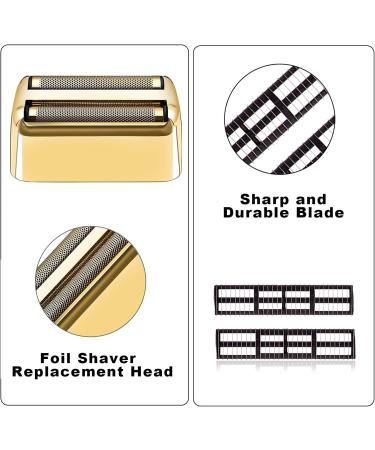 BESTBOMG Electric shaver shaving head shaving foil compatible with BaByliss Pro foil shaver spare shaver compatible with BaByliss foil shaver FXFS2G FXFS2 - Buy Online on GoSupps.com