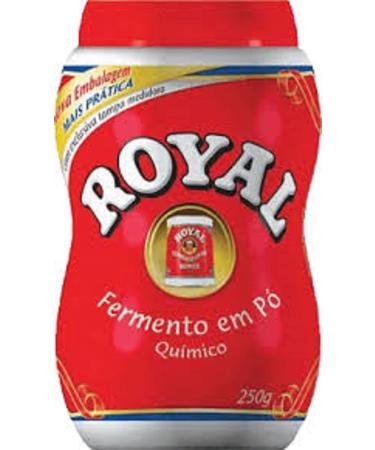 P Royal - Fermento em p 250g | Royal Baking Powder - 8.81 Oz