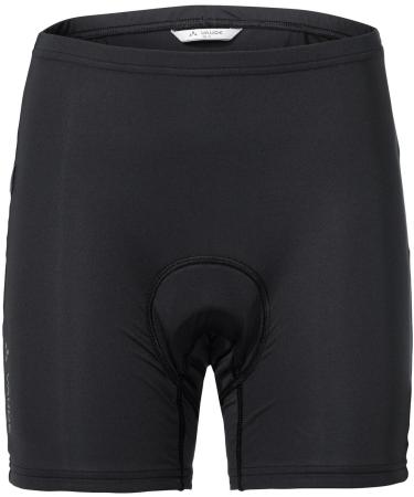 Vaude Women's Bicycle Pants - Padded T-Pad Inner Trousers for Comfort Quick-Drying & Breathable Size 36 Slim Black - Buy Online on GoSupps.com